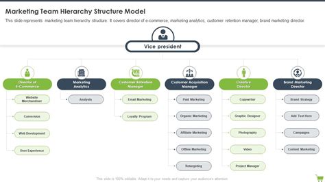 Marketing Team Hierarchy Structure Model Optimizing E Commerce ...