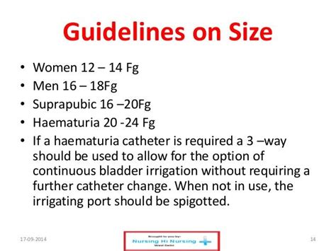 19 Fresh Foley Catheter Size Chart