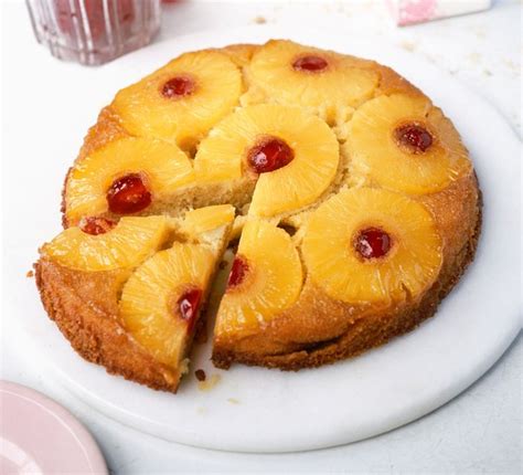 Pineapple upside-down cake recipe | BBC Good Food