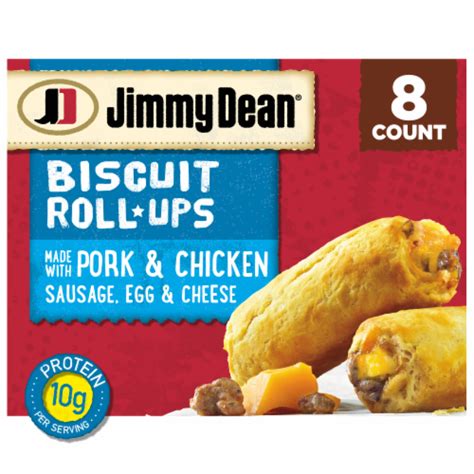 Jimmy Dean® Sausage Egg & Cheese Frozen Breakfast Biscuit Roll-Ups, 12.8 OZ - Pick ‘n Save