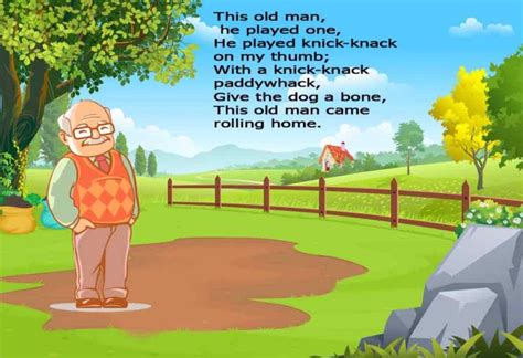 This Old Man | Nursery Rhyme For Kids With Lyrics