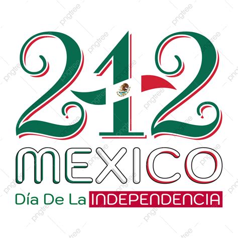 212 Mexico Independence Day, Mexico, Independence Day, 212th PNG and Vector with Transparent ...