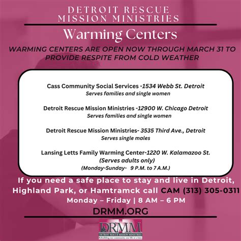 Locations – Detroit Rescue Mission Ministries