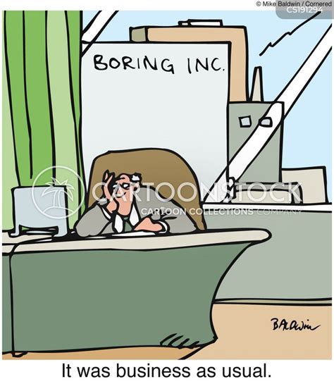 Boring Job Cartoons and Comics - funny pictures from CartoonStock