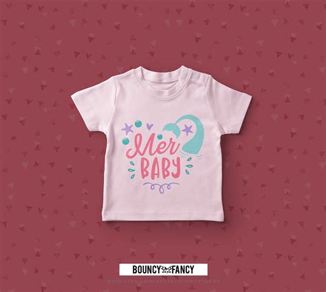 Baby Girl Shirt Svg Sayings Merbaby Svg Designs Cutting Files | Etsy