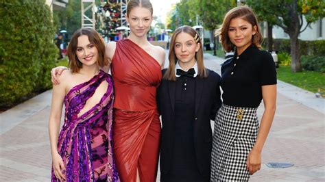 Zendaya, Sydney Sweeney, Maude Apatow and Hunter Schafer just had a Euphoria reunion | HELLO!