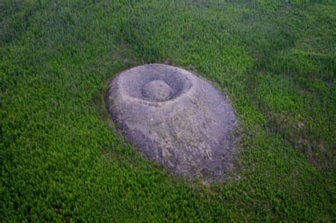 Patomskiy Crater (the nest of the Fire Eagle)