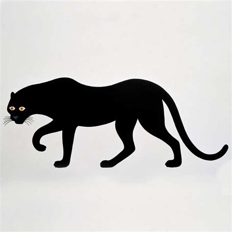 Black Panther Silhouette - ClipArt Best