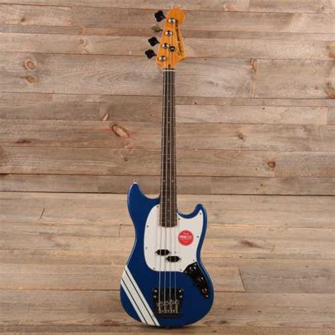 Squier Mustang Bass Blue Lake Placid Blue > Guitars Bass | Chicago ...