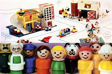 Look back at these vintage Fisher-Price Little People play sets & remember the good ol' days ...