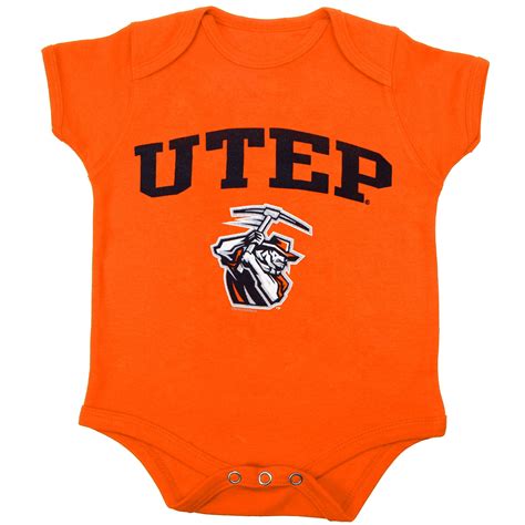 UTEP Miners Unisex Infant Orange Big Fan Bodysuit