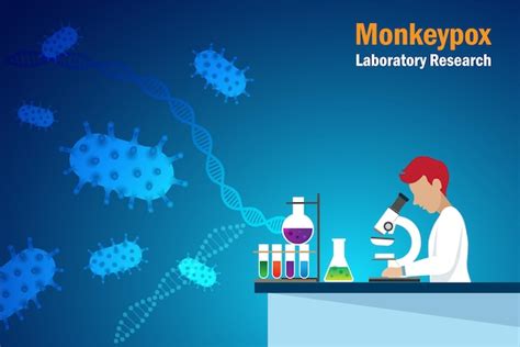 Scientifique En Laboratoire Faisant Des Recherches Sur Le Virus De La Variole Du Singe épidémie ...