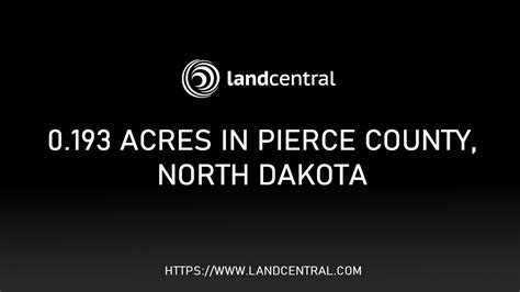 Property 13997: 0.193 acres in Pierce County, ND - YouTube