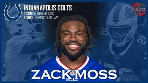 INDIANAPOLIS COLTS: Zack Moss ᴴᴰ - YouTube