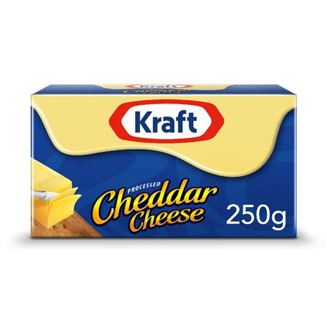 Kraft Cheddar Cheese Block 250g Online at Best Price | Hard Cheese ...