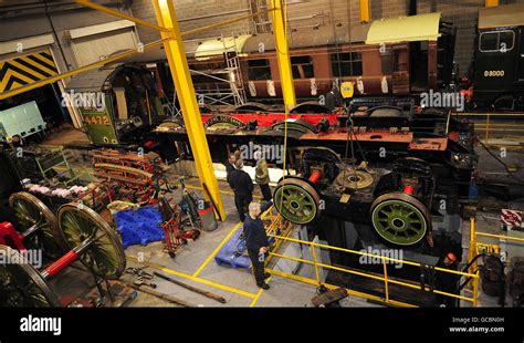 The Flying Scotsman restoration Stock Photo - Alamy