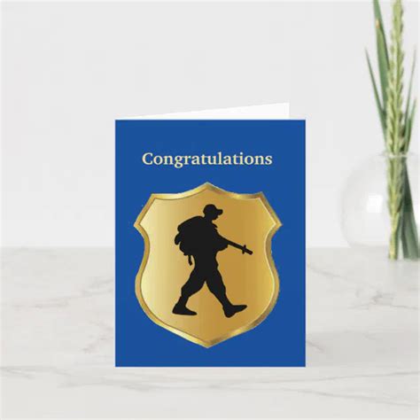 U.S. Border Patrol Academy Graduation Card | Zazzle