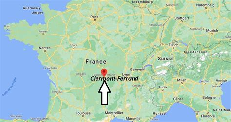 Où se trouve Clermont-Ferrand? Où se situe Clermont-Ferrand (Code ...