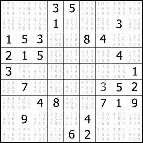 Sudoku Printable Easy PDF - Sudoku Printable