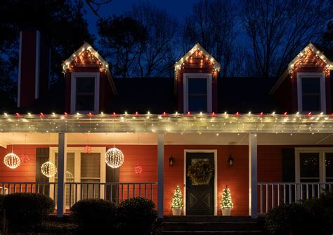 Christmas Lights On Houses