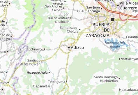 MICHELIN Atlixco map - ViaMichelin