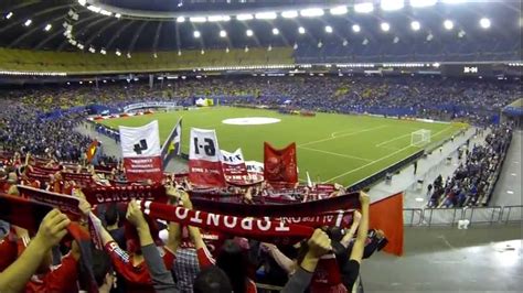 Toronto FC supporters at Olympic Stadium. March 16, 2013. - YouTube