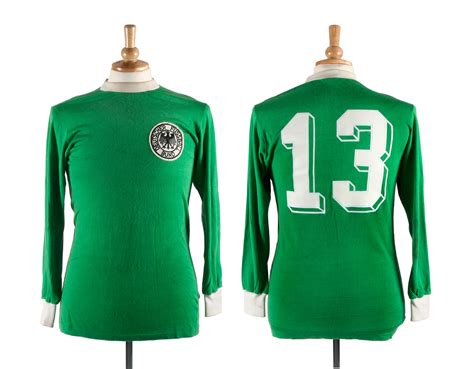 1974 World Cup Gerd Muller match worn West Germany shirt - auctions & price archive