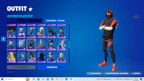 OG FORTNITE ACC IKONIK:GLOW:ELITE AGENT:TART TYCOON:BUNNYMOON:IRIS OG:SCENARIO OG EMOTES STACKED ...