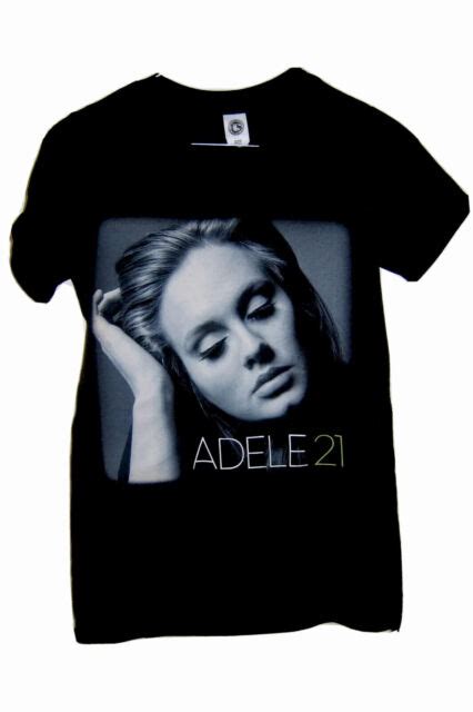 Adele 21 TOUR 2011 T SHIRT womens SIZE Small | eBay