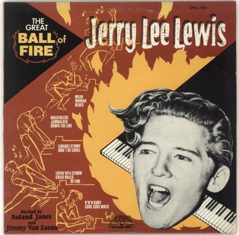 Jerry Lee Lewis The Great Ball Of Fire UK 10" vinyl single (10 inch record) (702527)