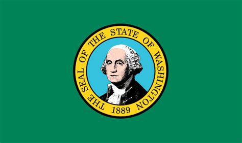 Washington State Flag – First State Flag