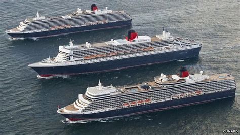 Three Queens: How Cunard transformed travel - BBC News