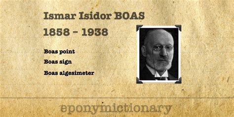 Ismar Isidor Boas • LITFL • Medical Eponym Library