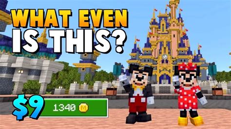 Disney World Made A Minecraft Map??? - YouTube