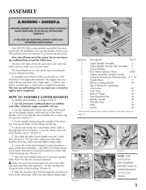 Mantis 7222 User Manual TILLER / CULTIVATOR Manuals And Guides L0903805