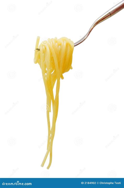 Pasta On Fork Stock Photography - Image: 2184902