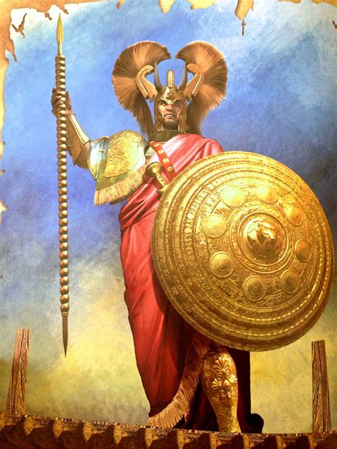 Christos Giannopoulos - Agamemnon. Tags: trojan war, iliad, agamemnon. Mycenaean, Minoan, Greek ...