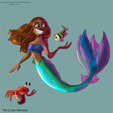 The Little Mermaid_Ariel_fanart2023 by MeKamran on DeviantArt