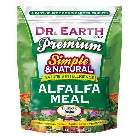 Dr. Earth Premium Organic Alfalfa Meal - Dr Earth