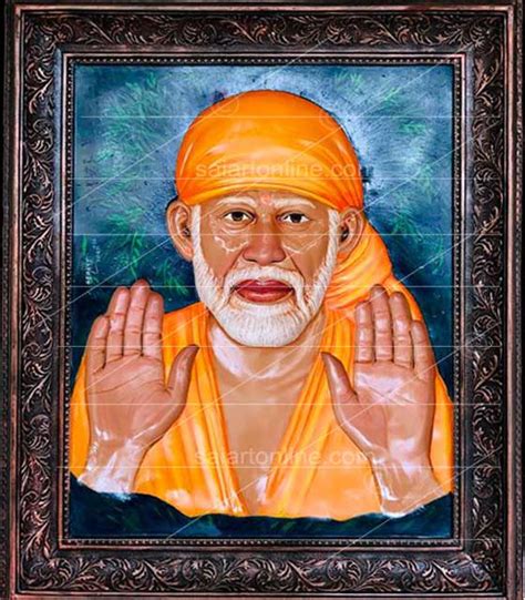 Buy Shirdi Saibaba's 3D Photo Frame Online at the Best Price