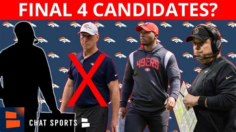 Broncos Head Coach News & Rumors: NFL Insider Has Final 4 Candidates ...