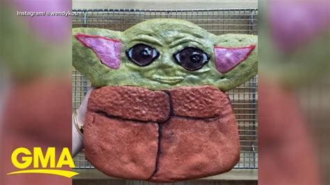 How to make Baby Yoda-inspired cookies with a simple hack l GMA ...