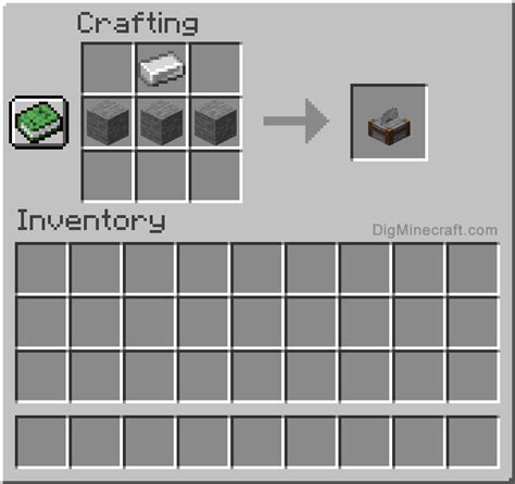 How to make a Stonecutter in Minecraft