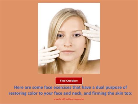 Face Exercises For Yielding A Radiant And Glowing Skin And Eliminating ...