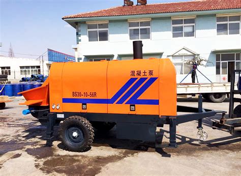 Small Concrete Pump - Small Portable Concrete Pump