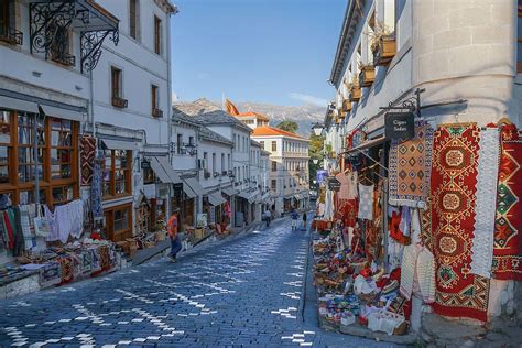 1366x768px | free download | HD wallpaper: gjirokastër, albania, city ...