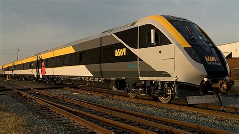 Via Rail Canada receives first of 32 new Siemens trains - International Railway Journal