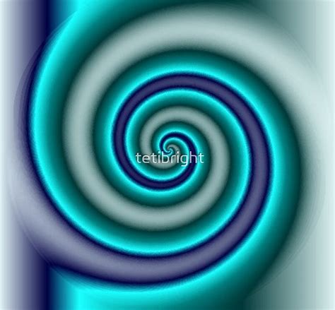 "Blue color spin" by tetibright | Redbubble
