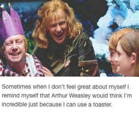 Another reason Mr. Weasley is truly a good soul. : r/harrypotter