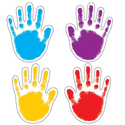 Free Handprint Border, Download Free Handprint Border png images, Free ...